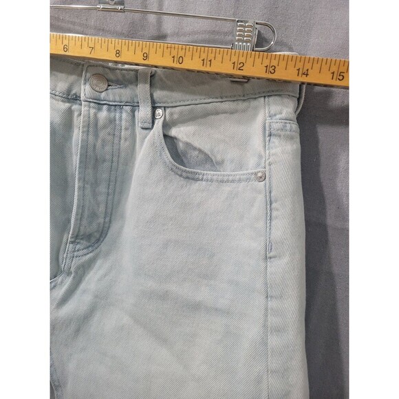 Free People  women’s Denim Mini Skirt Size 26 - Picture 4 of 9